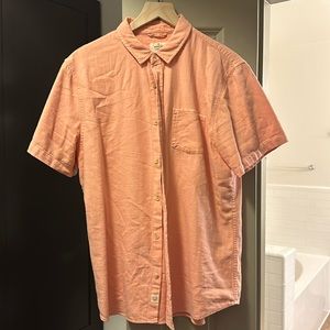 Marine Layer Short Sleeve Button Down, M/L